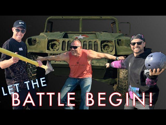 Bowling Ball Cannon Vs Armored Humvee...The Humvee's Story