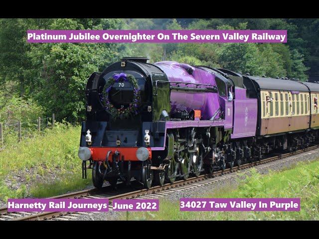 Platinum Jubilee Overnighter On The Severn Valley Railway Harnetty Rail Journeys June 2022