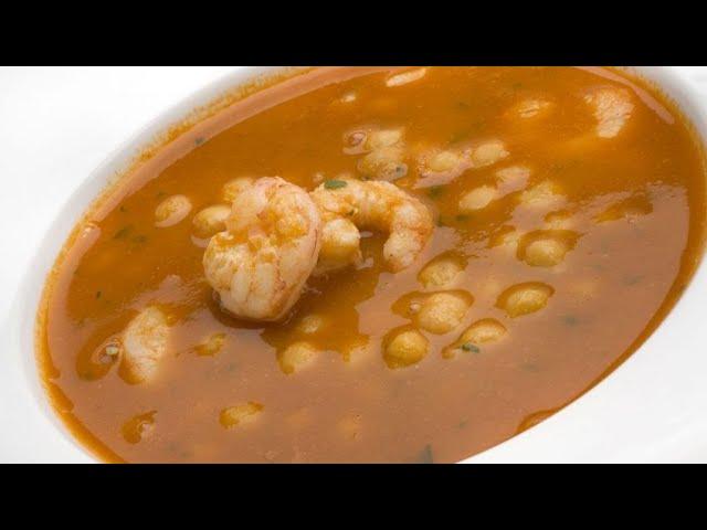 Receta de garbanzos con gambas - Karlos Arguiñano