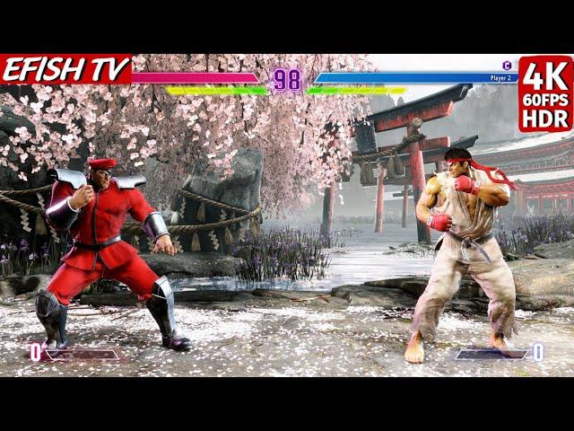 Boss is back! M. Bison vs Ryu (Hardest AI) - Street Fighter 6