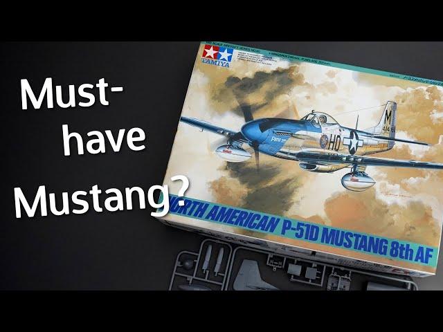 Tamiya North American P-51D Mustang Model Kit in 1/48 Scale - Unboxing Review