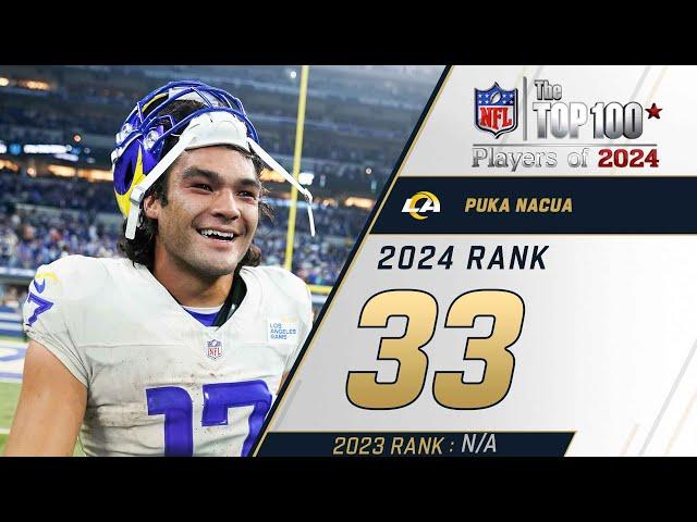 33: Puka Nakua (WR, Rams) | Top 100 Players of 2024