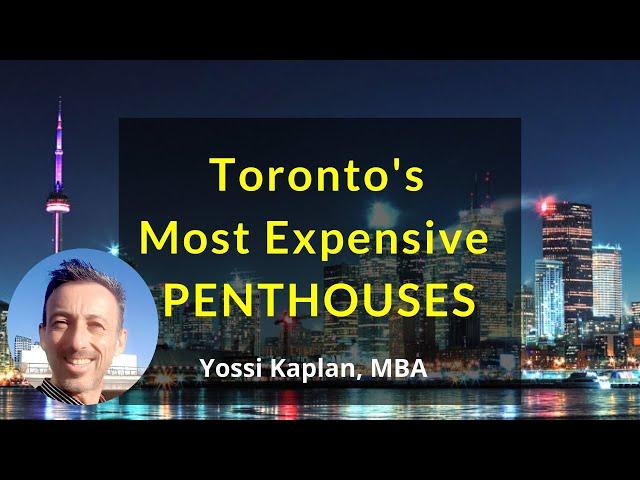 Toronto Most Expensive Penthouse!