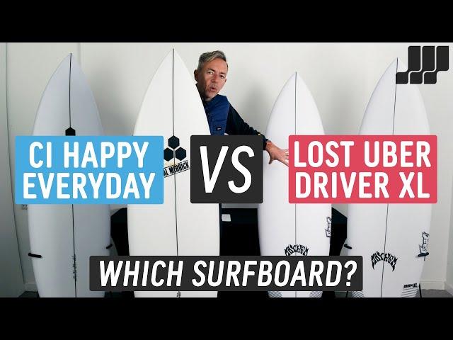 Channel Islands Happy Everyday VS Lost Uber Driver XL | Which Surfboard is Right For You?