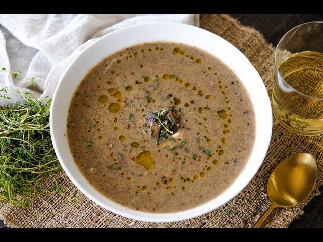 Soup Recipe: Creamy-ish Mushroom Soup by Everyday Gourmet with Blakely