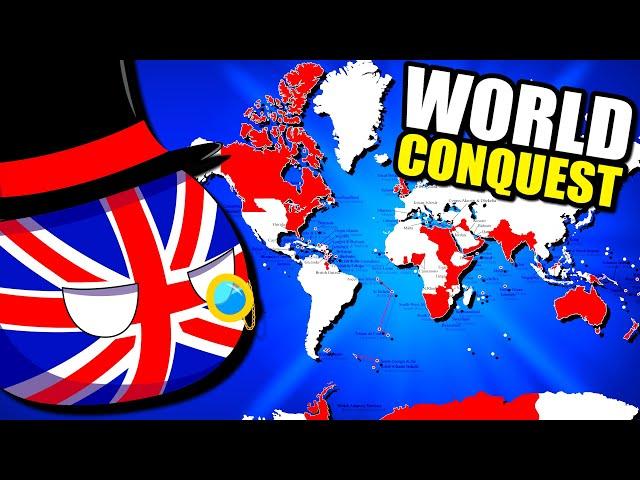 I Conquered EVERY COUNTRY in the World as the British Empire... (Countryballs WW2 Game)