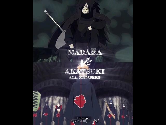 Madara vs Akatsuki