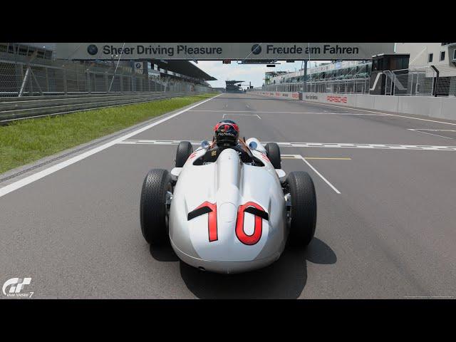 Gran Turismo 7 | Mercedes-Benz W 196 R '56 - Nürburgring Grand Prix [4KPS5Pro]