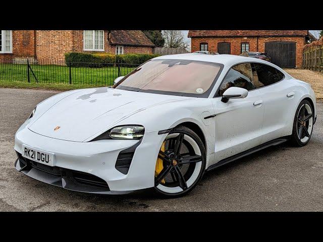 The 761hp Porsche Taycan Turbo S Too Much? Review | 4K