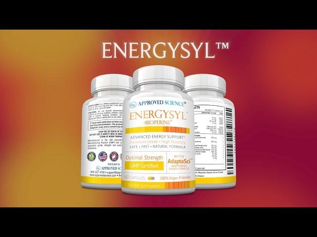 Energysyl™ -  Caffeine FREE Energy | Approved Science® (4K)