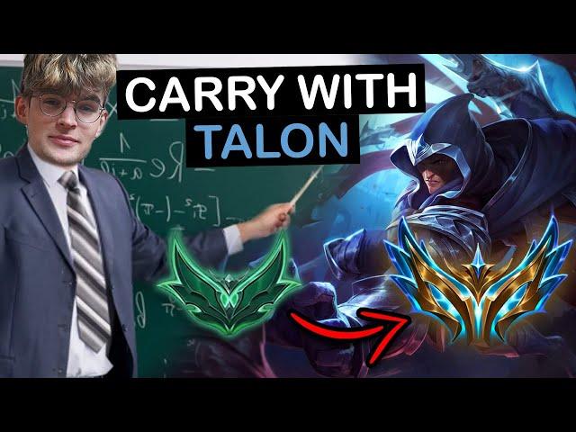 HOW TO GET 1100lp EUW CHALLENGER with TALON? In Depth Challenger Guide