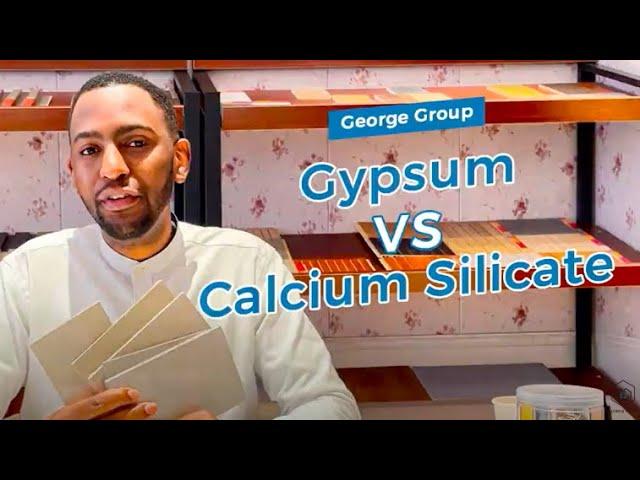 Gypsum Board vs Calcium Silicate Board