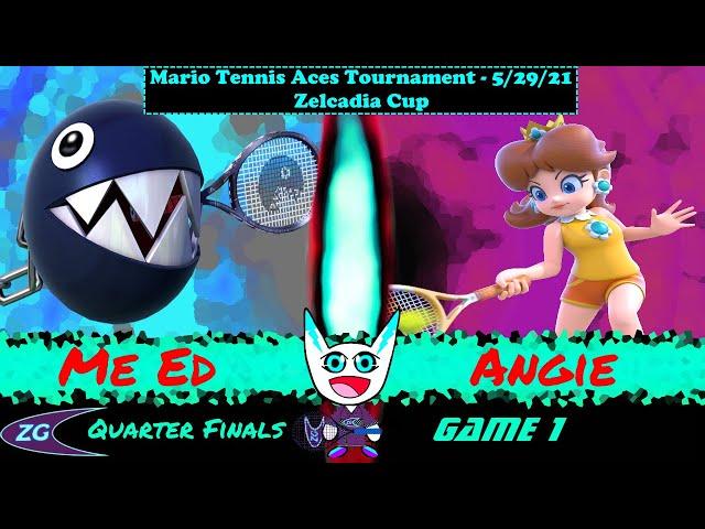 Zelcadia Cup Mario Tennis Aces Tournament - Winners Quarter Final, Game 1 - Angie vs Me Ed