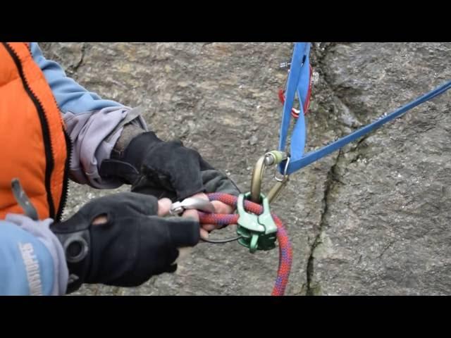 Testing CLIMBING TECHNOLOGY BeUp belay device. (3 video)