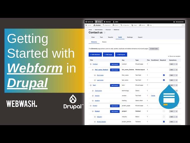 Getting Started with Webform in Drupal