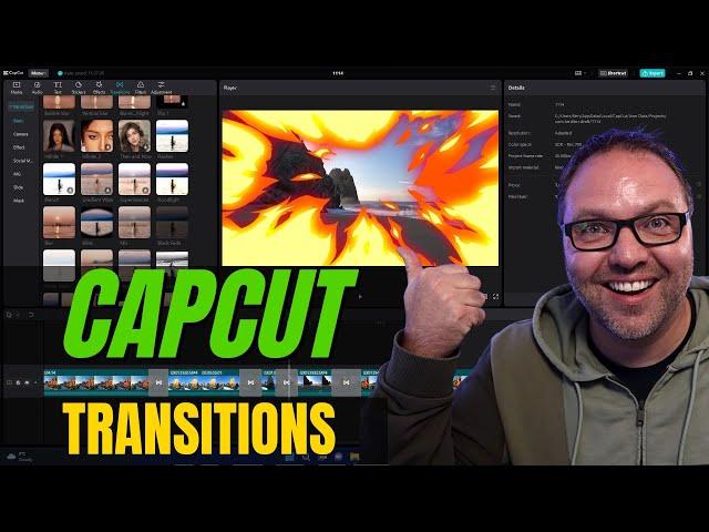 CapCut for Windows: The Transitions Tutorial