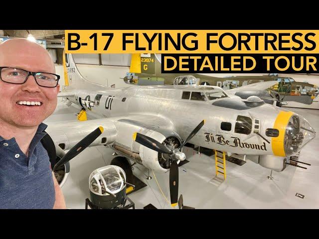 Detailed tour through a Boeing B-17 Flying Fortress (as featured on Masters of the Air)