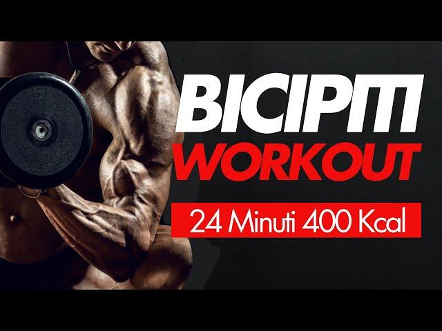 Bicipiti Workout a casa con Manubri | Prova la seduta