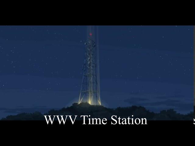 WWV Time Station - No Loop Radio ASMR