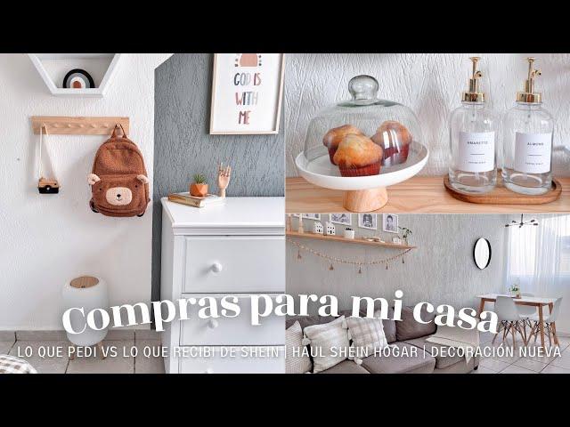 ️ COMPRAS PARA DECORAR Y ORGANIZAR MI CASA  | HAUL SHEIN HOGAR | DECORACIÓN CASA INFONAVIT