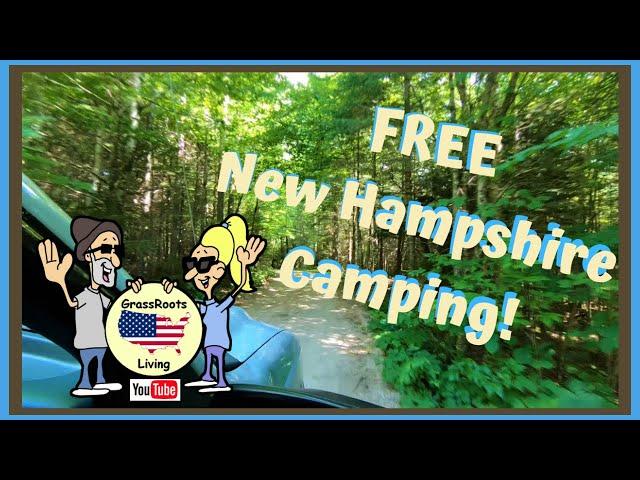 FREE Camping in New Hampshire/ Moose Scoops/ Quechee Gorge/ FREE Toy Museum/ Elbow Pond/ RV Life