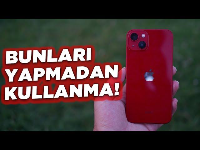 iPHONE ALINCA İLK YAPILMASI GEREKENLER ( iPhone Alınca Yapmanız Gereken Ayarlar )