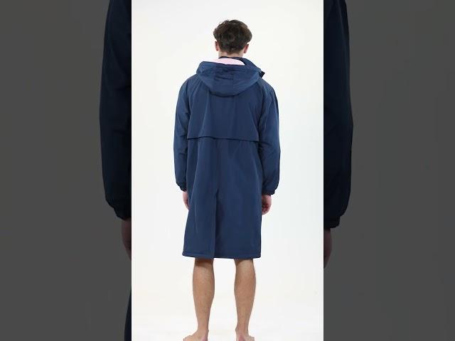 Sporti x Shaine Casas Unisex Navy Blue Team Parka | SwimOutlet.com