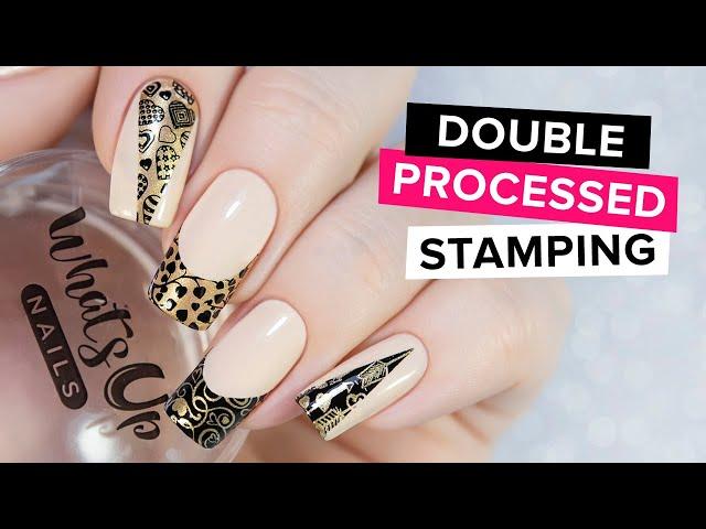 Double Processed Stamping Nail Art Tutorial