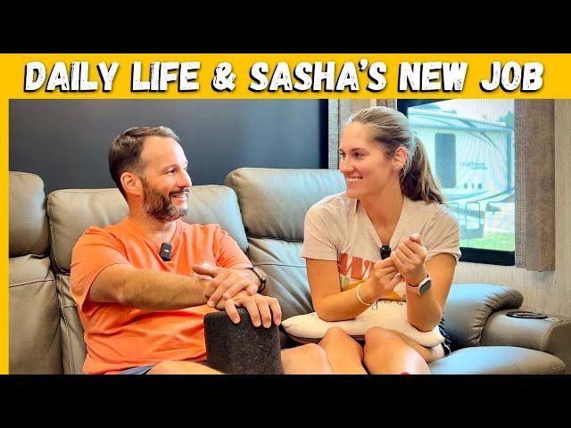Sasha's new Job and our Daily Life // Vlog 45