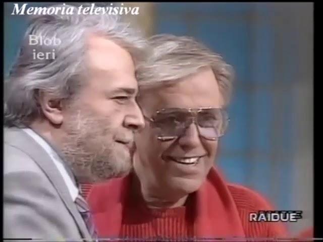 [1989, Mezzogiorno è] Gianfranco Funari e le nacchere con la dentiera