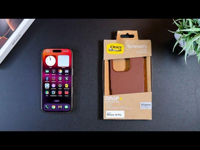 Otterbox is BACK!? Symmetry Cactus Leather Case for Apple iPhone 16 Pro!