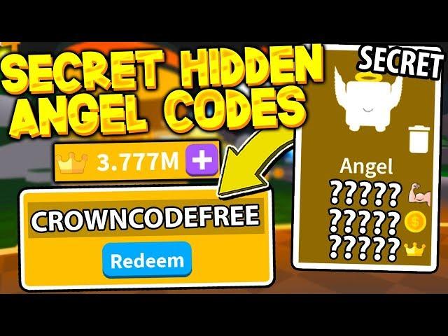 SECRET ANGEL PET CROWN CODES IN SABER SIMULATOR! *MUST SEE* Roblox