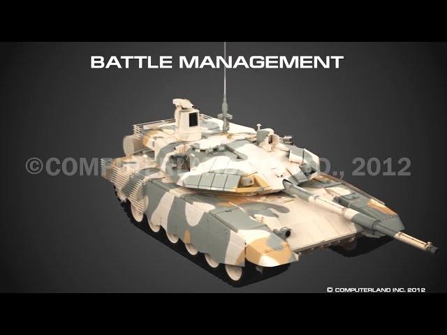 Uralvagon Zavod - T-90MS Main Battle Tank Capabilities Simulation [1080p]