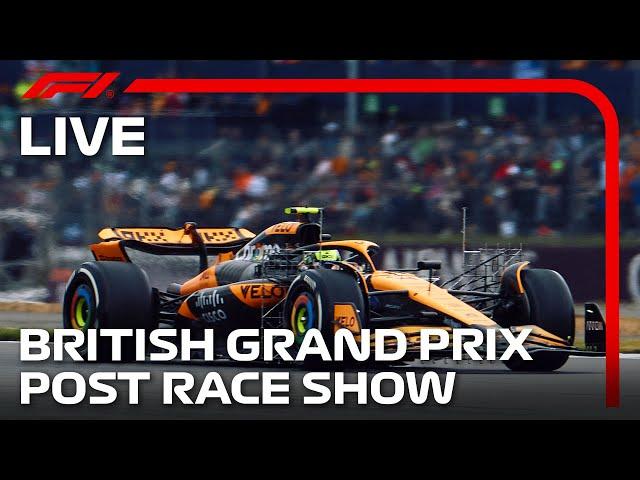 LIVE: British Grand Prix Post-Race Show