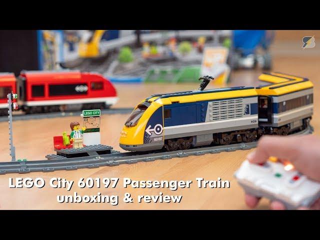 LEGO City 60197 Passenger Train unboxing & review