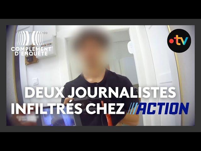 Ils découvrent les conditions de travail chez Action - Complément d’enquête