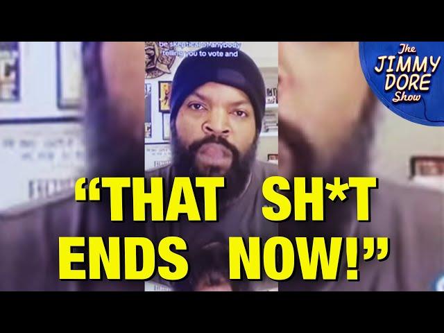 Ice Cube Is FUMING Over Black Voters!