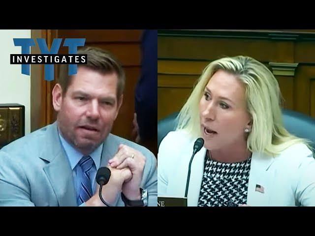 Eric Swalwell Calls On Republicans To CONDEMN MTG's Insane Claim