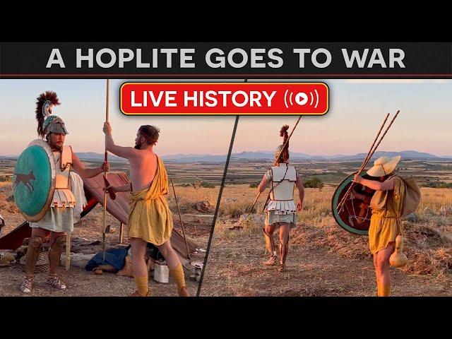 How Did a Greek Hoplite Go to War? (5th Century BC) DOCUMENTARY