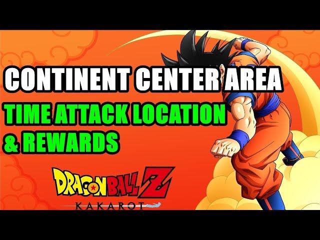 Where is Continent Center Area Time Attack Location & Rewards Dragon Ball Z Kakarot