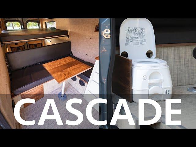 @ADVANTURE CO. Cascade | Van Conversion with A Hidden Toilet!?