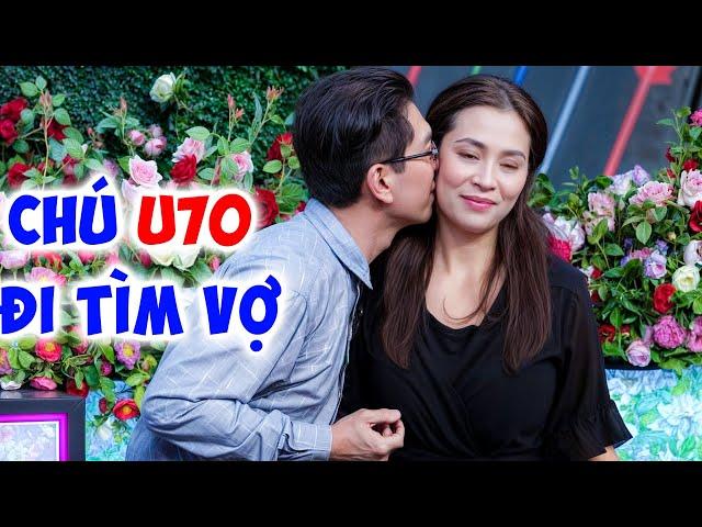 Chú U70 đi tìm vợ gặp bạn gái ÔM HÔN thích mê MC Quyền Linh ủng hộ nhiệt tình - Hẹn Hò Quyền Linh