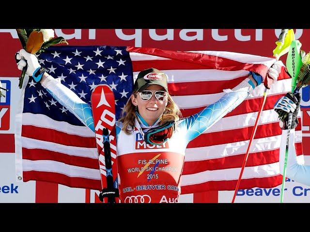 Mikaela Shiffrin Slalom Gold (WCS Beaver Creek 2015)