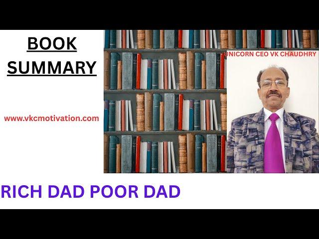 Book summary:Rich dad Poor Dad by Robert Kiyosaki in English #viralvideo #books #shortvideo