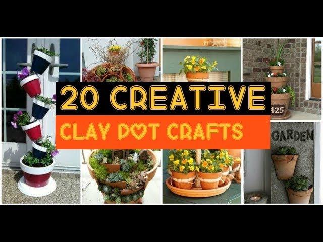 20 Creative Clay Pot Crafts