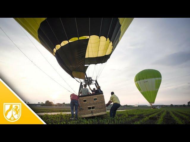 Im Heißluftballon über Viersen