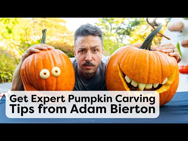 Pumpkin Carving Expert Tips With Adam Bierton | Creative Genius