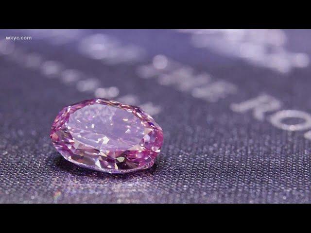 'Ultra-rare' purple-pink diamond sells for a record $26.6 million