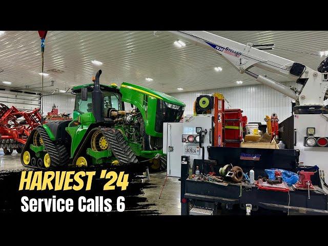 Harvest carnage updates and a John Deere 9620RX gets a new turbo.