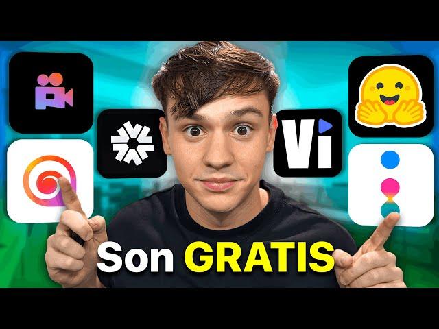 Las 7 NUEVAS Mejores IA GRATIS para Crear Videos Animados que DEBES PROBAR